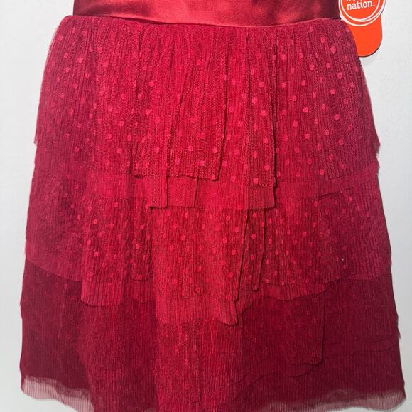 Wonder Nation Girls 8 Dress with Shrug Special Occasion Holiday Formal - Picture 5 of 14